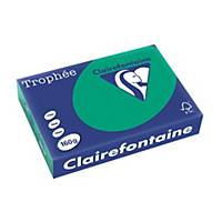 Clairefontaine Trophée 1019C gekleurd A4 papier, 160 g, dennegroen, per 250 vel