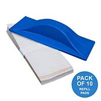 Refillable pads for magnetic eraser
Pack of 10