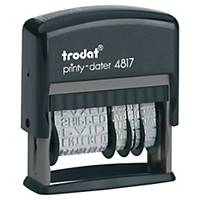 Trodat Printy 4817 dater stamp non customizable FR 4mm