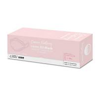 Canuxi ASTM Level 3 Feathery 3D Mask Individual Pack Peach Pink - Box of 15