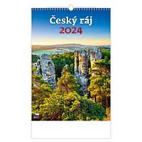 Měsíční český kalendář Český ráj -14 listů, 31,5 x 45 cm