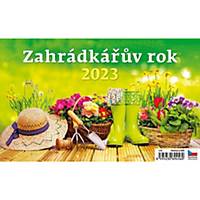 Zahrádkářův rok - české jmenné kalendárium 22,6 x 13,9 cm