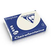 Clairefontaine Trophee 1788 pearl grey A4 paper, 80 gsm, per ream of 500 sheets