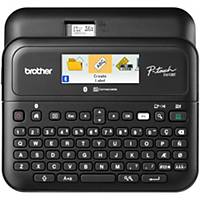Beschriftungsgerät Brother P-touch D610BTVP, QWERTZ Tastatur, schwarz