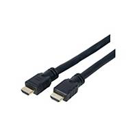 Exertis HDMI-Kabel Connect 127869, 4K, Highspeed, Länge: 10m, schwarz