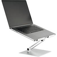 Supporto da computer portatile Durable RISE, argento metallico