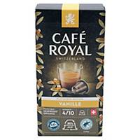 Café Café Royal Vanille - boîte de 10 capsules