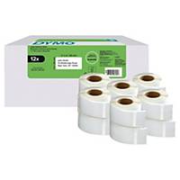 Pack 12 Roll’s of 500 DYMO VP Address Labels 54x25mm