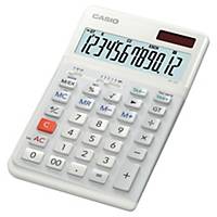 Tischrechner Casio JE-12E-WE, 12-stellige Anzeige, ergonomisch, weiss