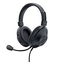 Trust 24589 OZO Headset, Comfortable over-ear pads, 3.5mm connector, ECO version