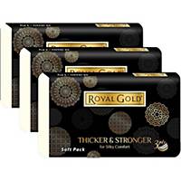 Royal Gold Soft Pack Tissue 50 Sheets 3 PLY - Pack of 3