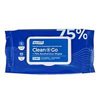 ALCOSM 75 ALCOHOL ECO WIPES - Pack of 50
