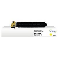 Lyreco Toner kompatibel zu Kyocera TK-8335Y, 15000 Seiten, gelb