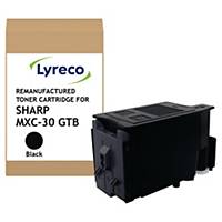 Toner Lyreco kompatibel mit SHARP MXC-30 GTB schwarz