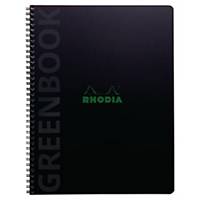 Rhodiactive Recycled Notebook 5x5 Squared with Frame, A4+