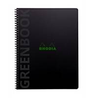Rhodiactive Recycled Notebook 5x5 Squared with Frame, A4+
