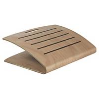 Repose-pieds en bois ergonomique Alba, 2 utilisations, couleur bois clair