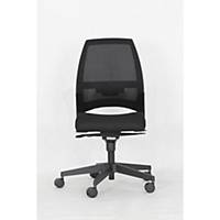 Nowy Styl Kenari Mesh bureaustoel, zonder armleuningen, zwart