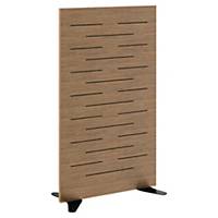 Accoustic wood panel Paperflow,  H140 x W79.5 x D 37cm, beech lacquered