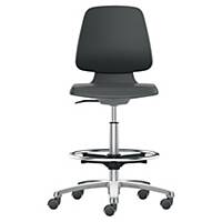 High swivel chair Prosedia Labsit 9125, seat height 56-81cm, black