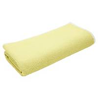Re-belle Circular microfiber cloth - 40 x 40 cm Yellow - Pack of 5