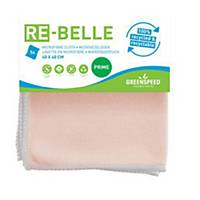 Re-belle Circular microfiber cloth - 40 x 40 cm Green - Pack Of 5