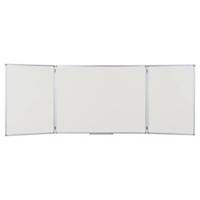 Tableau blanc Bi-Office Earth Ceramic Trio, 150 x 120 cm