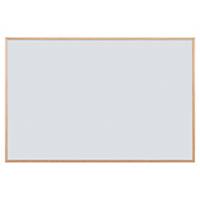 Whiteboard Bi-Office New Basic, magnetic, with pine frame, 585x385mm