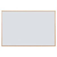 Whiteboard Bi-Office New Basic, magnetic, with pine frame, 885x585mm