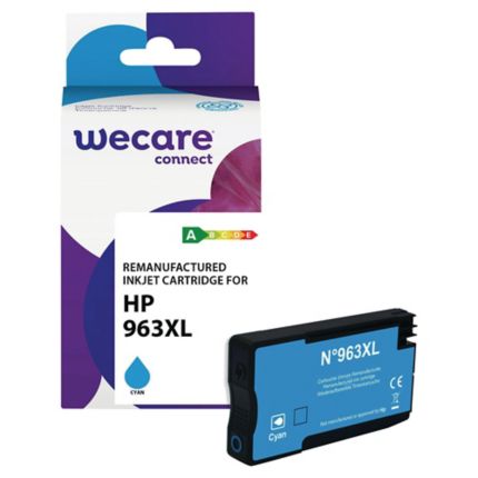 Cartouche d'encre We Care compatible équivalent HP 963XL - noire + 3  couleurs