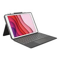 Logitech 羅技 Combo Touch 鍵盤護殼配備觸控板 - 適用於 iPad 7th