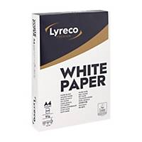 Lyreco Premium wit A4 papier, 80 g, per doos van 5 x 500 vellen
