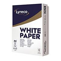 LYRECO PREMIUM White A4 Paper 80G  Box of 5 Reams