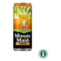 Minute Maid Orange vitamin drink 33cl - pack of 24 sleek cans