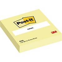Ekstra store noter Post-it® XL Blok, 101 x 101, gul
