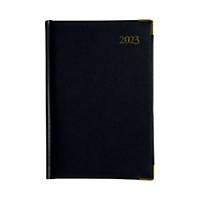 YD611 Diary One Day/Page 146 x 216mm Black