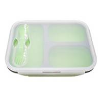 3 COMPART FOLDABLE E/HEATING LUNCH BOX