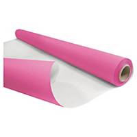 Papier d emballage - écru/rose - rouleau de 0,49 x 10 m