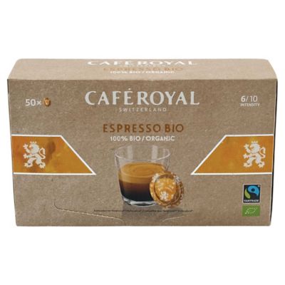 Café Royal Espresso Bio 100 Capsules pour Cafetière à Café