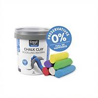 Argile crayeuse pour trottoirs Creall en seau, couleurs assorties, 750 g