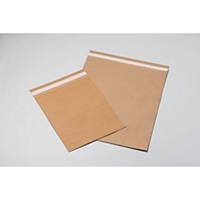 Bolsa de papel con fuelle interior - 420 x 500 x 100 mm - Caja de 250