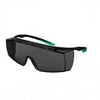 uvex super f OTG Welding Overspectacles, 5W, Smoke
