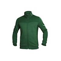 Ardon®M007 cipzáras pulóver, méret L, zöld