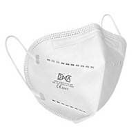 DNA 0502 Folded Respiratory Mask without Valve, FFP2, 15 Pieces