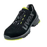 uvex 1 85438 Safety Shoes, S1 SRC ESD, Size 49, Black