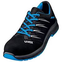 uvex 2 trend 69378 Safety Shoes, S1P SRC ESD, Size 36, Black