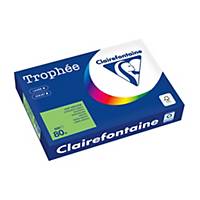 Clairefontaine Trophée 1875 papier couleur A4 80g vert menthe - ram. de 500 flls