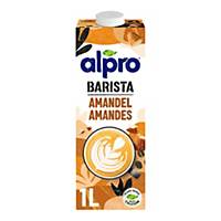 Alpro Barista Almond milk, 1 l, per 8