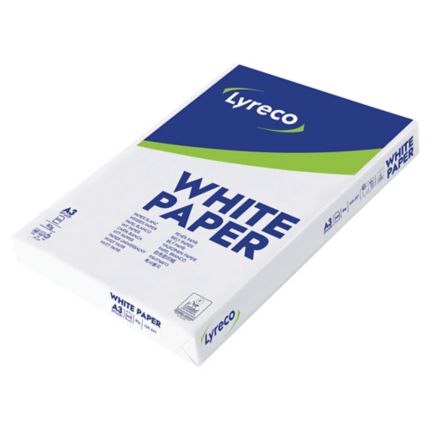 Groenteboer Verwoesten vriendelijke groet Lyreco Standard wit A3 papier, 80 g, per doos van 3 x 500 vellen