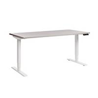 Axis höhenverstellbare Tischplatte, Breite 160 x 80 cm, grau